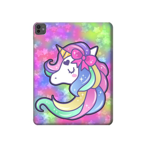 S3264 Pastel Unicorn Hard Case For iPad Pro 13 (2024,2025), Air 13 2026