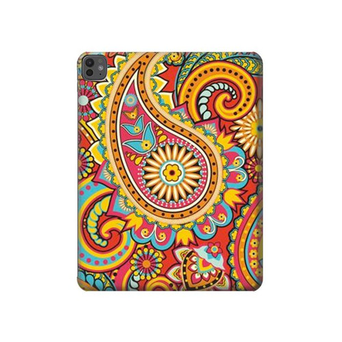 S3402 Floral Paisley Pattern Seamless Hard Case For iPad Pro 13 (2024,2025), Air 13 2026