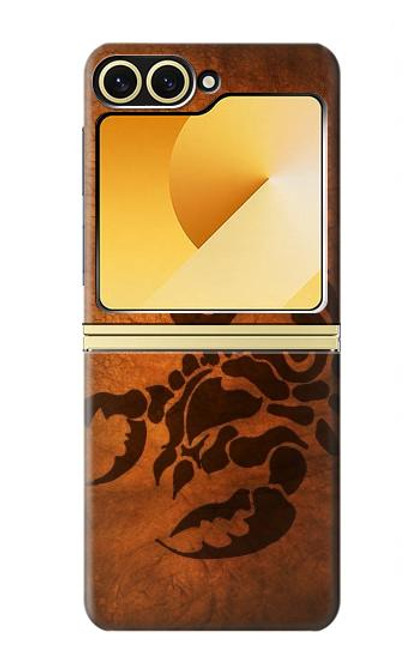 S0683 Scorpion Tattoo Case For Samsung Galaxy Z Flip 6, Flip 7 FE