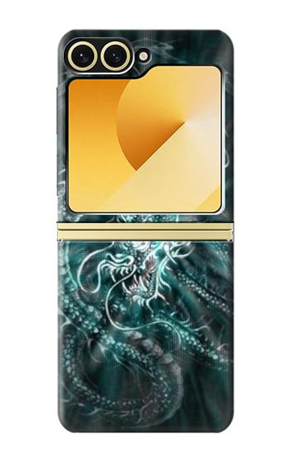 S1006 Digital Chinese Dragon Case For Samsung Galaxy Z Flip 6, Flip 7 FE