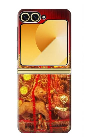 S1030 Hindu God Durga Puja Case For Samsung Galaxy Z Flip 6, Flip 7 FE