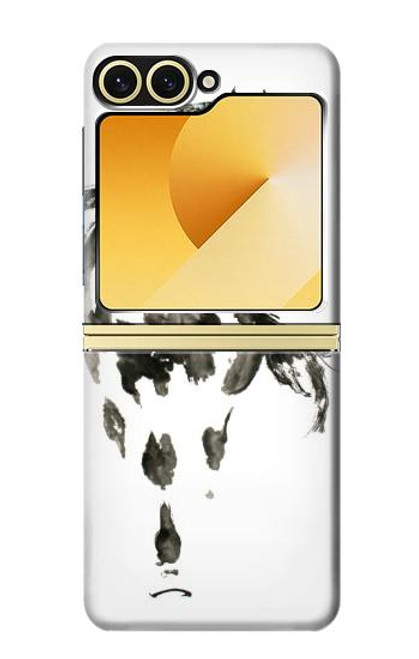 S1031 Horse Paintbrush Case For Samsung Galaxy Z Flip 6, Flip 7 FE