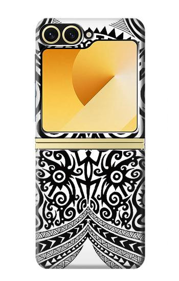 S1655 Maori Tattoo Case For Samsung Galaxy Z Flip 6, Flip 7 FE