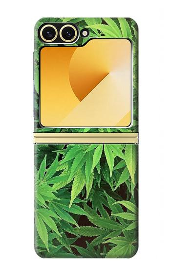 S1656 Marijuana Plant Case For Samsung Galaxy Z Flip 6, Flip 7 FE