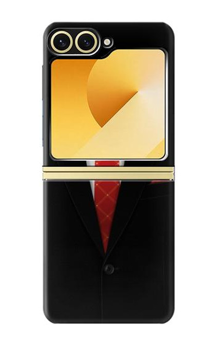 S1805 Black Suit Case For Samsung Galaxy Z Flip 6, Flip 7 FE