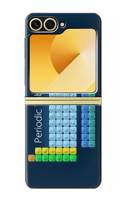 S1847 Periodic Table Case For Samsung Galaxy Z Flip 6, Flip 7 FE
