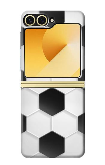 S2061 Football Soccer Pattern Case For Samsung Galaxy Z Flip 6, Flip 7 FE