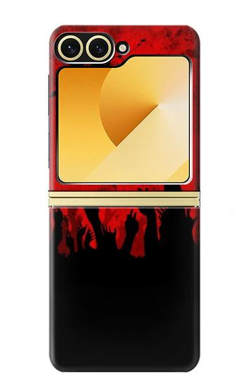 S2458 Zombie Hands Case For Samsung Galaxy Z Flip 6, Flip 7 FE