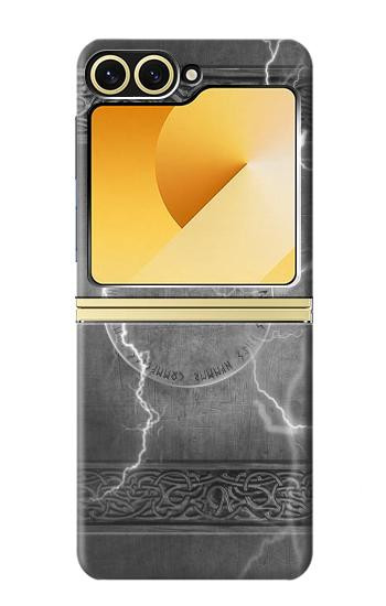 S2533 Thor Thunder Strike Hammer Case For Samsung Galaxy Z Flip 6, Flip 7 FE
