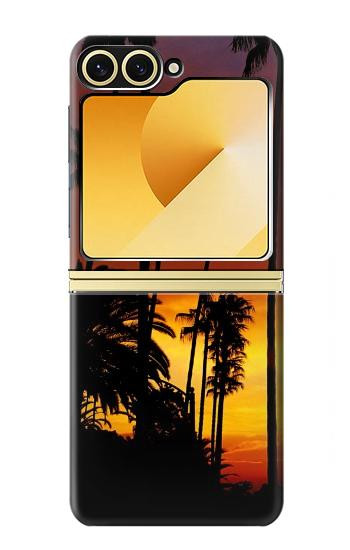S2563 California Sunrise Case For Samsung Galaxy Z Flip 6, Flip 7 FE