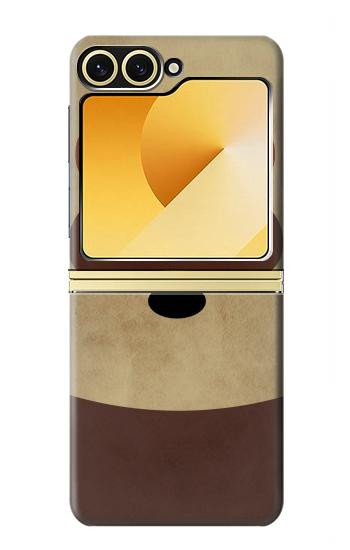 S2825 Cute Cartoon Raccoon Case For Samsung Galaxy Z Flip 6, Flip 7 FE