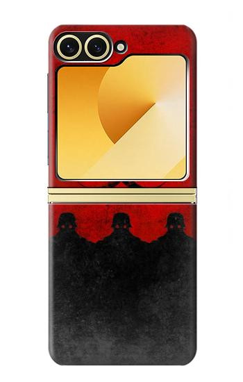 S2917 Biohazards Virus Red Alert Case For Samsung Galaxy Z Flip 6, Flip 7 FE