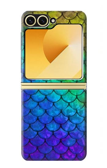S2930 Mermaid Fish Scale Case For Samsung Galaxy Z Flip 6, Flip 7 FE