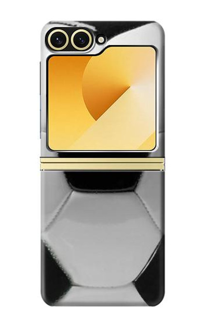 S2964 Football Soccer Ball Case For Samsung Galaxy Z Flip 6, Flip 7 FE S2964 Football Soccer Ball Case For Samsung Galaxy Z Flip 6, Flip 7 FE