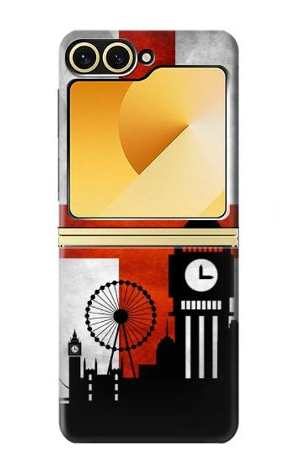 S2979 England Football Soccer Case For Samsung Galaxy Z Flip 6, Flip 7 FE