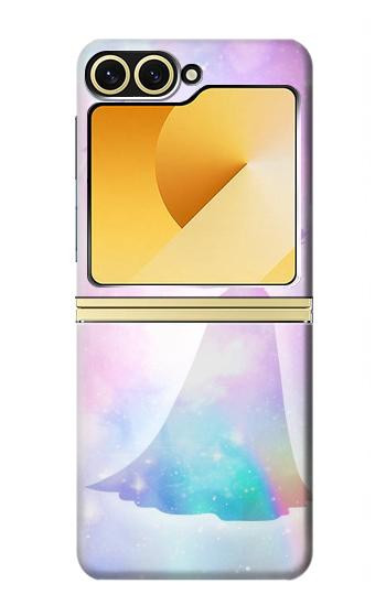 S2992 Princess Pastel Silhouette Case For Samsung Galaxy Z Flip 6, Flip 7 FE