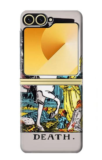 S3008 Tarot Card Death Case For Samsung Galaxy Z Flip 6, Flip 7 FE