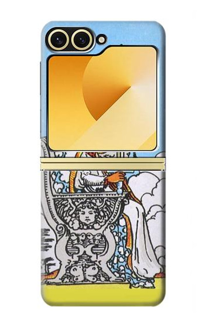 S3068 Tarot Card Queen of Swords Case For Samsung Galaxy Z Flip 6, Flip 7 FE