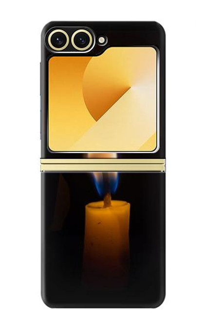 S3530 Buddha Candle Burning Case For Samsung Galaxy Z Flip 6, Flip 7 FE