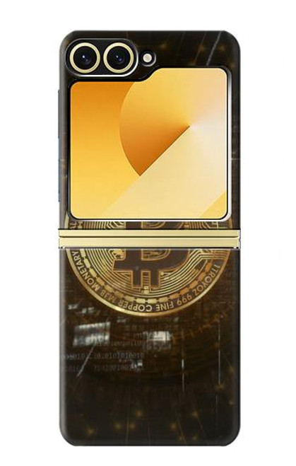 S3798 Cryptocurrency Bitcoin Case For Samsung Galaxy Z Flip 6, Flip 7 FE