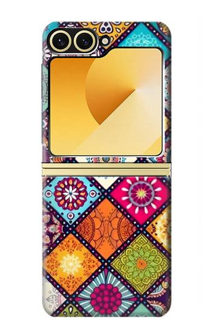 S3943 Maldalas Pattern Case For Samsung Galaxy Z Flip 6, Flip 7 FE