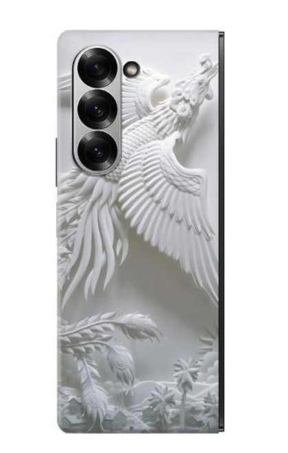 S0516 Phoenix Carving Case For Samsung Galaxy Z Fold 6