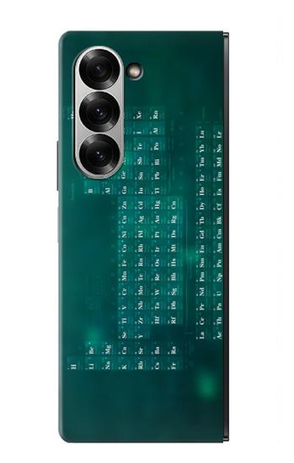 S0846 Chemistry Periodic Table Case For Samsung Galaxy Z Fold 6