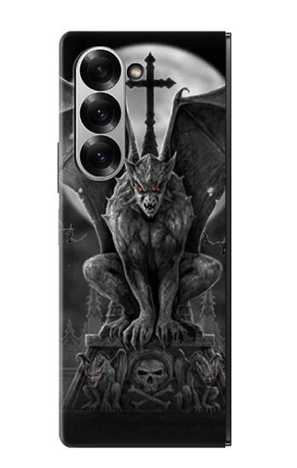 S0850 Gargoyle Devil Demon Case For Samsung Galaxy Z Fold 6