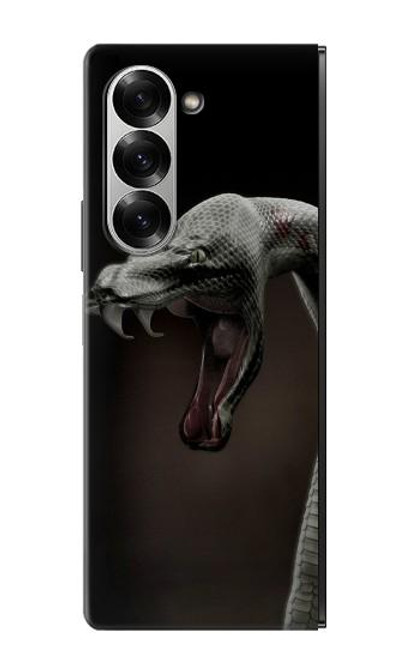 S1597 Black Mamba Snake Case For Samsung Galaxy Z Fold 6