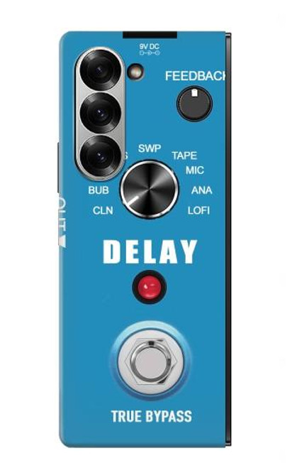 S3962 Guitar Analog Delay Graphic Case For Samsung Galaxy Z Fold 6