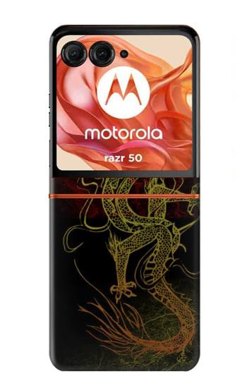 S0354 Chinese Dragon Case For Motorola Razr 70,60,50, Razr (2026, 2025, 2024)