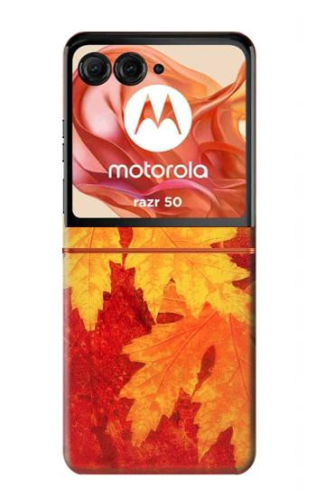 S0479 Maple Leaf Case For Motorola Razr 70,60,50, Razr (2026, 2025, 2024)