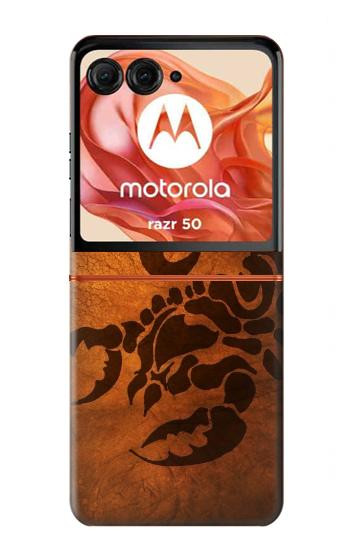 S0683 Scorpion Tattoo Case For Motorola Razr 70,60,50, Razr (2026, 2025, 2024)