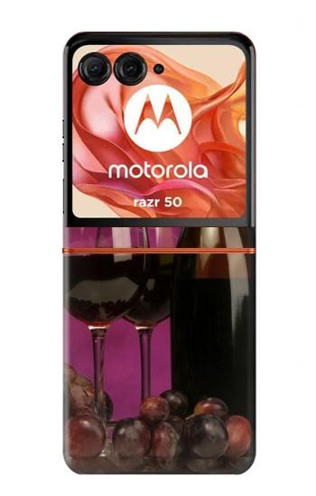 S0910 Red Wine Case For Motorola razr 2024, Motorola razr 2024, Motorola Razr 70,60,50, Razr (2026, 2025, 2024)