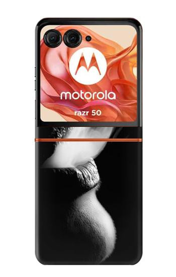 S0917 Sexy Lip Girl Smoking Case For Motorola Razr 70,60,50, Razr (2026, 2025, 2024)