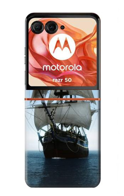 S1096 Sailing Ship in an Ocean Case For Motorola razr 2024, Motorola razr 2024, Motorola Razr 50