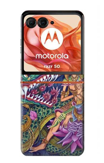 S1240 Bali Painting Case For Motorola Razr 70,60,50, Razr (2026, 2025, 2024)
