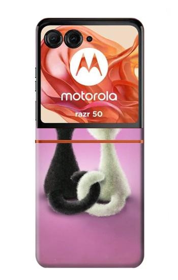 S1832 Love Cat Case For Motorola Razr 70,60,50, Razr (2026, 2025, 2024)