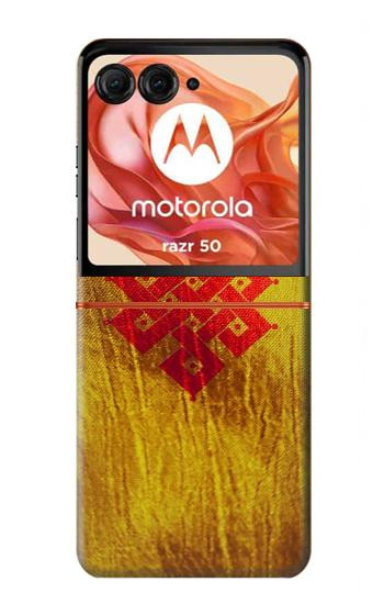 S2318 Eternal Knot Buddhist Spiritual Meditation Case For Motorola Razr 70,60,50, Razr (2026, 2025, 2024)