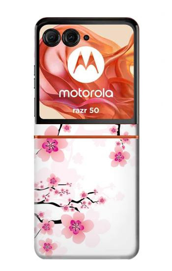 S2359 Plum Blossom Case For Motorola Razr 70,60,50, Razr (2026, 2025, 2024)