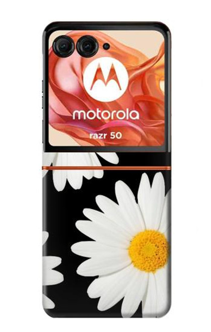 S2477 Daisy flower Case For Motorola razr 2024, Motorola razr 2024, Motorola Razr 50