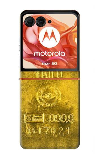 S2618 One Kilo Gold Bar Case For Motorola Razr 70,60,50, Razr (2026, 2025, 2024)