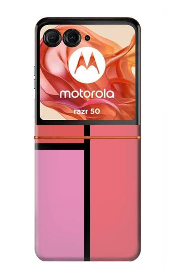 S2795 Cheek Palette Color Case For Motorola Razr 70,60,50, Razr (2026, 2025, 2024)