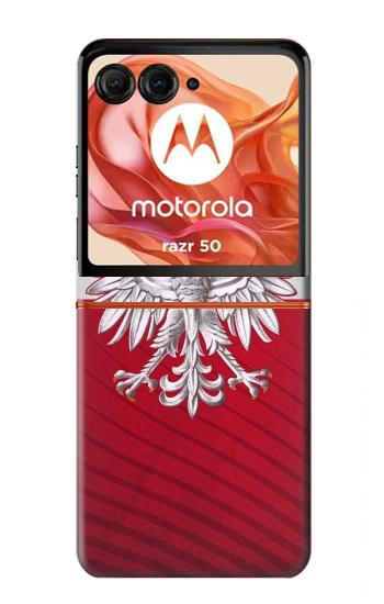 S3005 Poland Football Soccer Case For Motorola Razr 70,60,50, Razr (2026, 2025, 2024)
