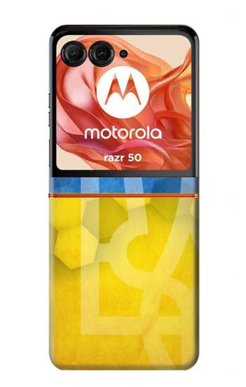 S3006 Ukraine Football Soccer Case For Motorola Razr 70,60,50, Razr (2026, 2025, 2024)