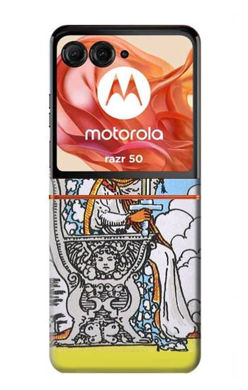 S3068 Tarot Card Queen of Swords Case For Motorola Razr 70,60,50, Razr (2026, 2025, 2024)