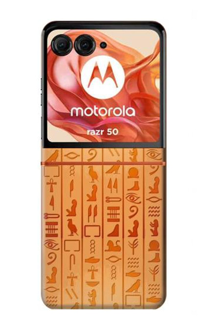 S3440 Egyptian Hieroglyphs Case For Motorola razr 2024, Motorola razr 2024, Motorola Razr 50