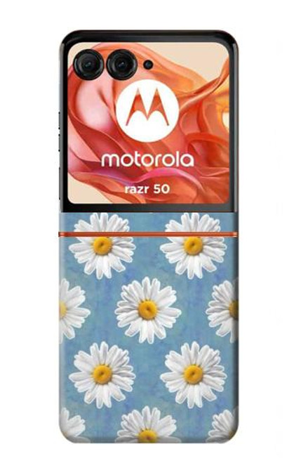 S3454 Floral Daisy Case For Motorola razr 2024, Motorola razr 2024, Motorola Razr 50