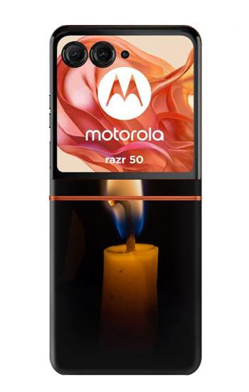 S3530 Buddha Candle Burning Case For Motorola Razr 70,60,50, Razr (2026, 2025, 2024)