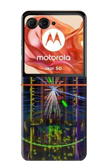 S3545 Quantum Particle Collision Case For Motorola Razr 70,60,50, Razr (2026, 2025, 2024)